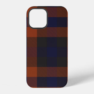 Classic Modern Plaid Tartan Seamless Pattern. appa iPhone 12 Case