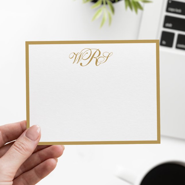 Classic Monogram Gold Card (Creator Uploaded)