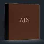 Classic Monogrammed Organizer Binder Gift<br><div class="desc">Customize this binder by changing the monogram letters.</div>