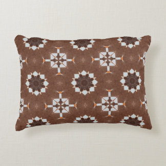 Classic Moroccan Geometric Decorative Patterns Accent Pillow