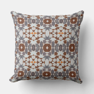 Classic Moroccan Geometric Decorative Patterns Throw Pillow