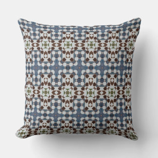 Classic Moroccan Geometric Decorative Patterns Throw Pillow
