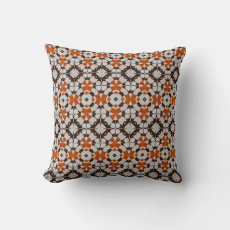 Classic Moroccan Geometric Decorative Patterns Throw Pillow