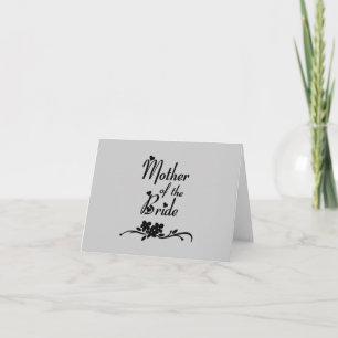 Classic Mother of the Bride Card