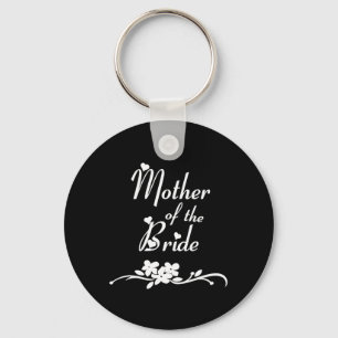 Classic Mother of the Bride Keychain