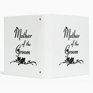 Classic Mother of the Groom Binder
