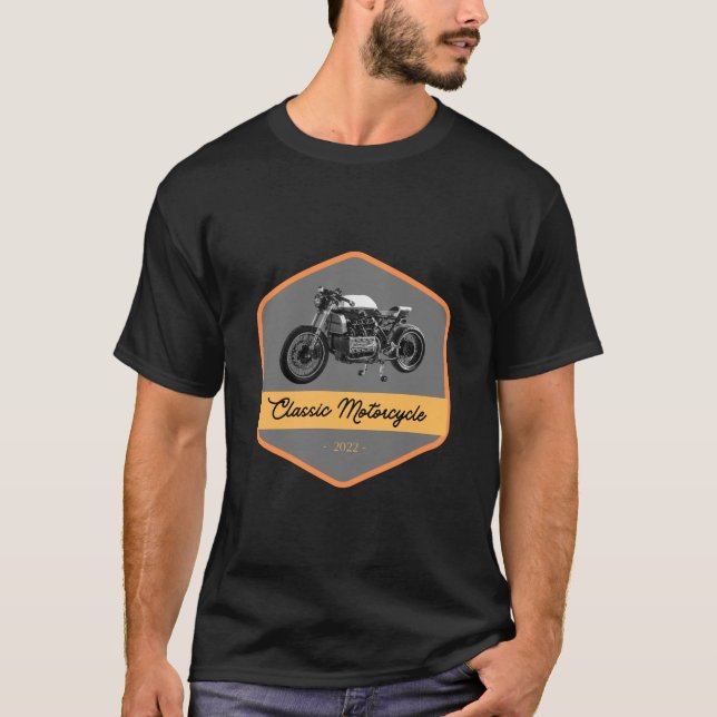 Classic Motorcycle Men's T-shirt (Front)
