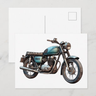 Classic motorcycle VIII Postcard