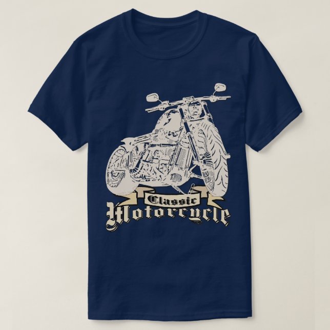 Classic Motorcycles lovers T-Shirt (Design Front)