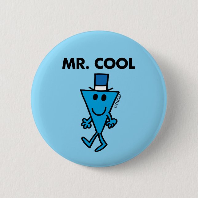 Classic Mr. Cool Pose 2 Inch Round Button (Front)