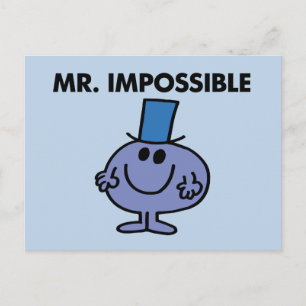 Classic Mr. Impossible Postcard