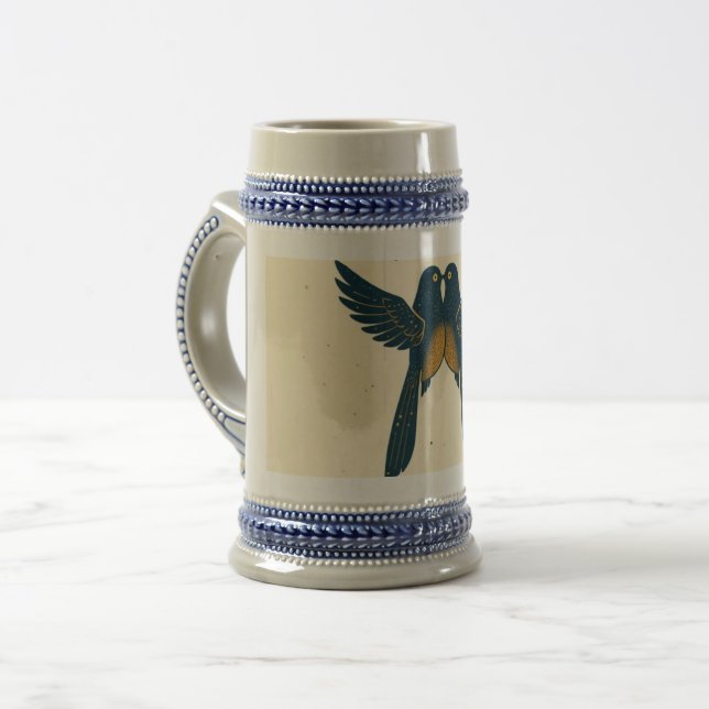 Classic Mug, 11 oz Beer Stein (Front Left)
