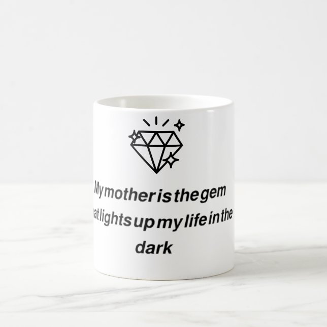 Classic Mug, 11 oz Coffee Mug (Center)
