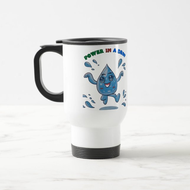Classic Mug, 11 oz Travel Mug (Left)