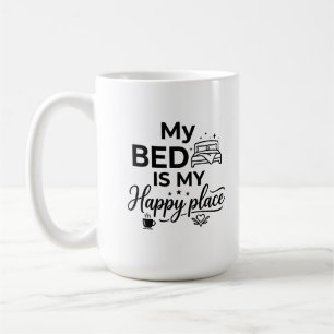 Classic Mug 15 oz Sip Happy Morning Quote