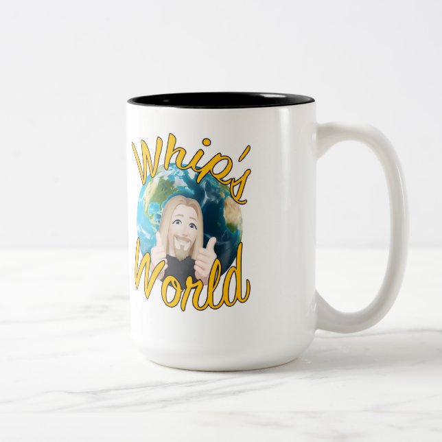 Classic Mug, 15 oz Two-Tone Coffee Mug (Right)