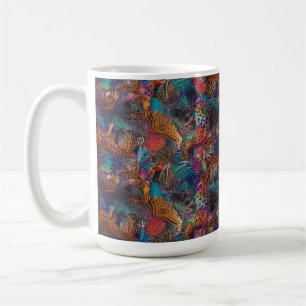 Classic Mug 15 oz – Vibrant Animal Print Design
