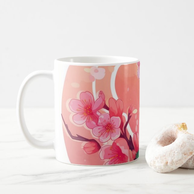 Classic Mug, 325 ml Coffee Mug (With Donut)