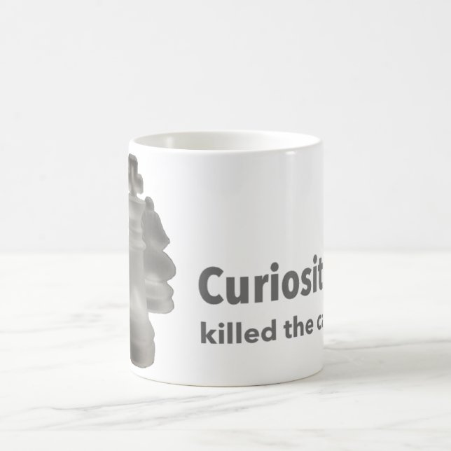 Classic Mug Expression "Curiosity Killed the Cat" (Center)