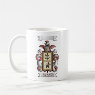 Classic Mug Huang Surname And Shield