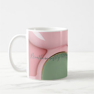 Classic mug in stylish abstract graphic