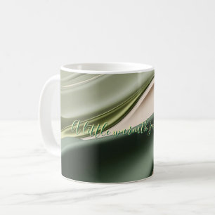 Classic mug in stylish abstract graphic