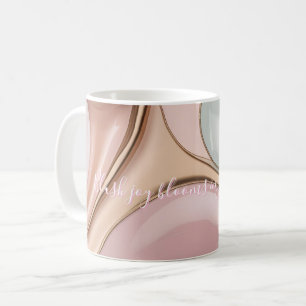 Classic mug in stylish abstract graphic