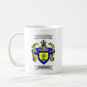 Classic Mug Martinez Family Surname And Shield