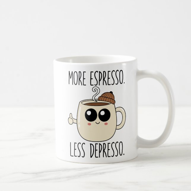 Classic Mug - More Espresso. Less Depresso. (Right)