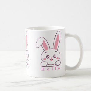 Classic Mug Rabbit Design 