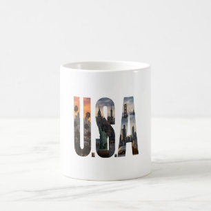 Classic Mug,USA Flag Mug – American Spirit Coffee 