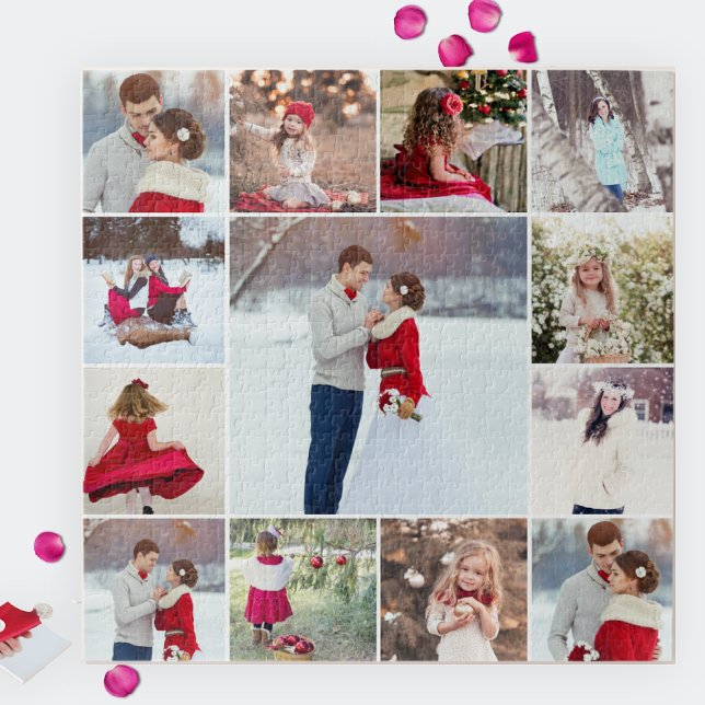 Classic Multi Photo Collage Photo Jigsaw Puzzle (Creator Uploaded)