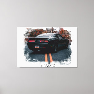 *~* Classic Muscle Car Antique Old Canvas Print