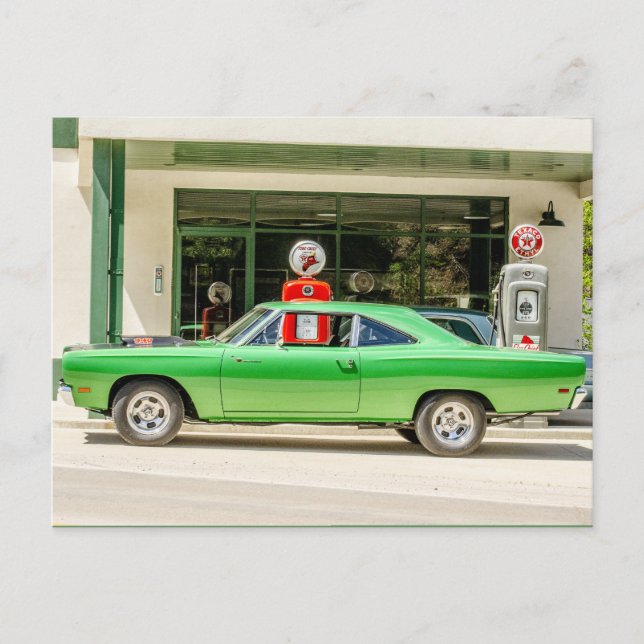 Classic Muscle  Car Postcard (Front)