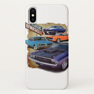 Classic Muscle Cars Case-Mate iPhone Case