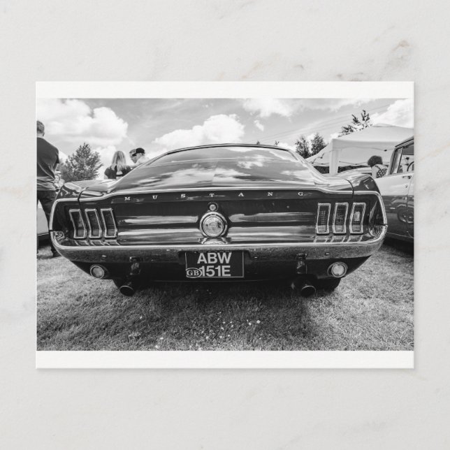 "Classic Mustang" postcards (Front)