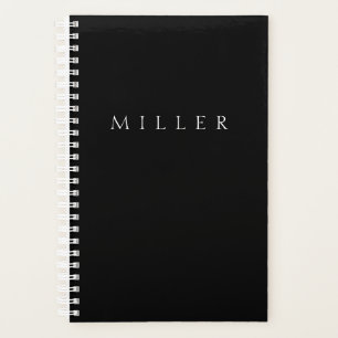 Classic Name (or word)   Black & White Planner