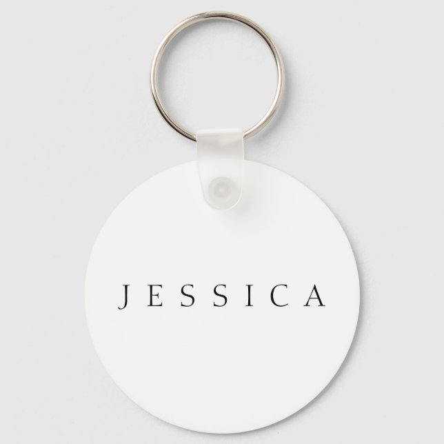 Classic Name (or word) Keychain (Front)