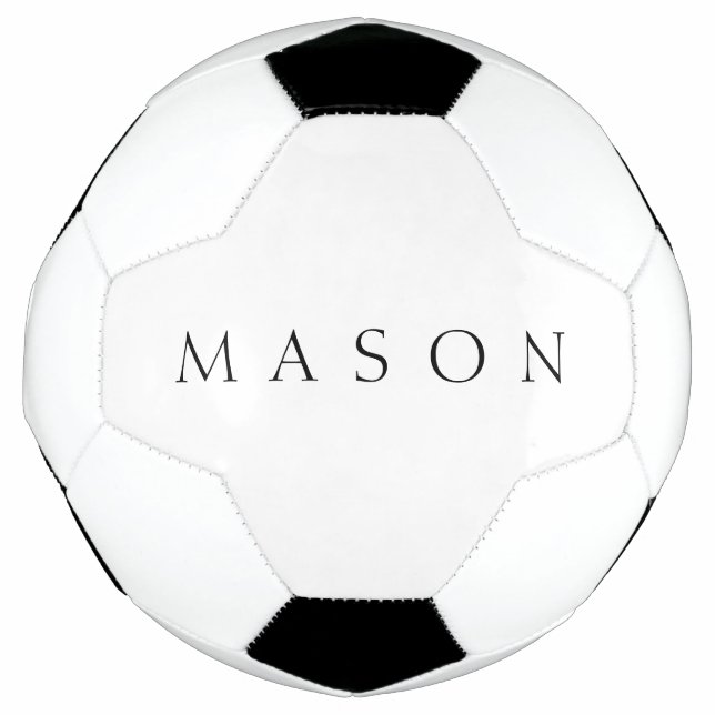 Classic Name (or word) Soccer Ball (Front)