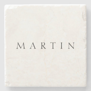 Classic Name (or word) Stone Coaster