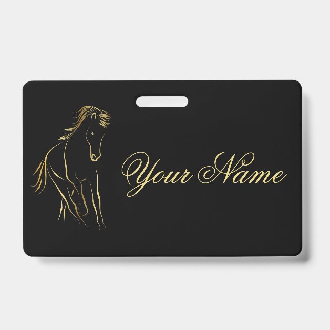 Classic Name Tag Badge (Front)