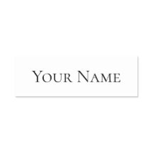 Classic Name Tag - Your Name