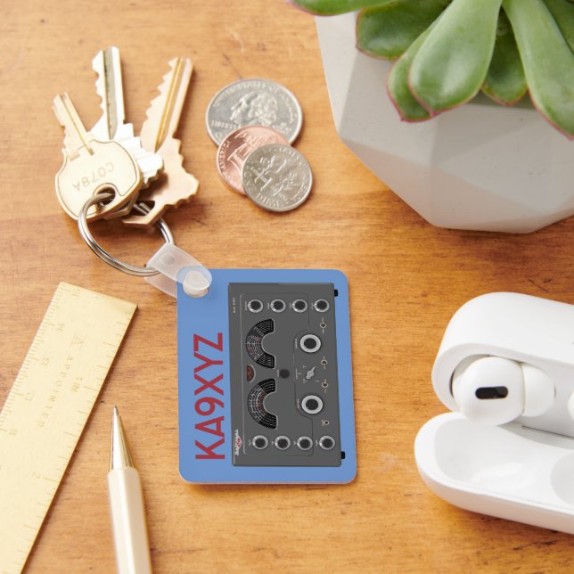 Classic National NC-183D Radio Transceiver Keychain (Desk)