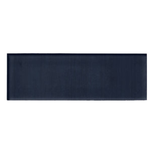 Classic Navy Blue Bamboo Wood Grain Look Name Tag
