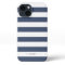 Classic Navy & White Stripe Personalized