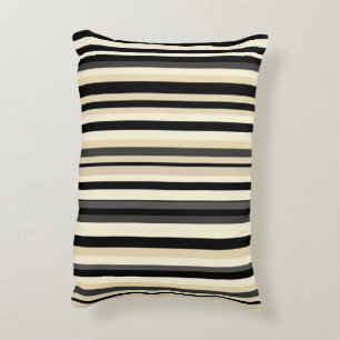 Classic Neutral Stripes Pillow