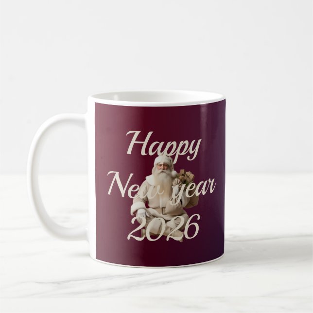 Classic new year mug (Left)