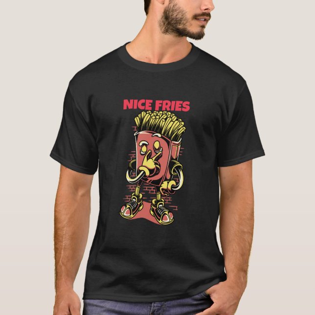 Classic Nice Fries T-Shirt (Front)