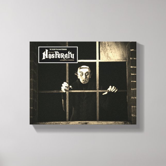 Classic Nosferatu Stretched Canvas Print (Front)