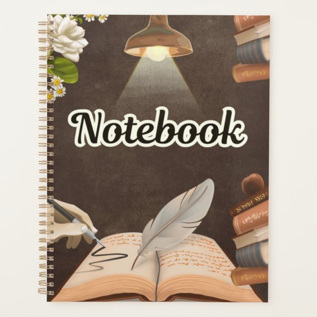 Classic Notebook for Writers, Thinkers & Dreamers Planner (Front)